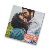 FOTO szklana deska kuchenna z dowolnym nadrukiem twoje zdjęcie 20x20 cm