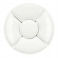 Półmisek deska salaterki do serwowania przekąsek FINCAN z miseczkami 30 cm