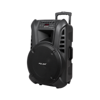 Kolumna aktywna karaoke gitara 120W BT SD USB FM Akumulator 2x MIKROFON