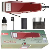 Maszynka do strzyżenia włosów Moser 1400-0050 Bordowa MADE IN GERMANY