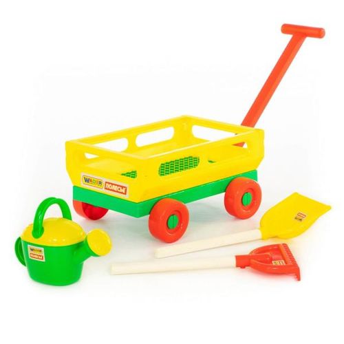 ND17_ZB-121571 Polesie 45706 Zestaw Nr482 Wózek + akcesoria do piasku na Arena.pl