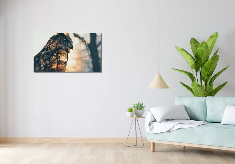 Obraz 90x50cm Sowi Duch zdjęcie 2