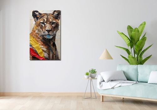 Obraz 60x100cm Papierowy Tygrys na Arena.pl