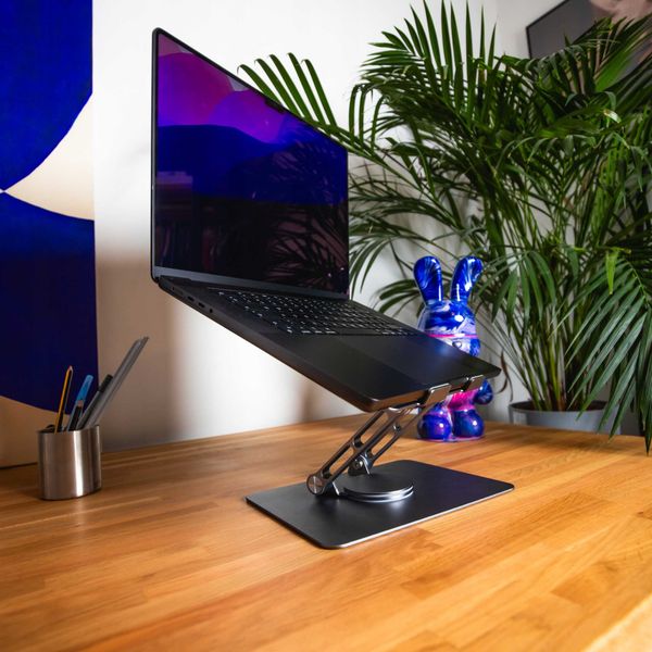 Spacecase Laptop Aluminium Stand 360 Gray zdjęcie 13