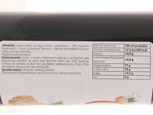 Syrop imbirowy - Herbapol - 400ml na Arena.pl