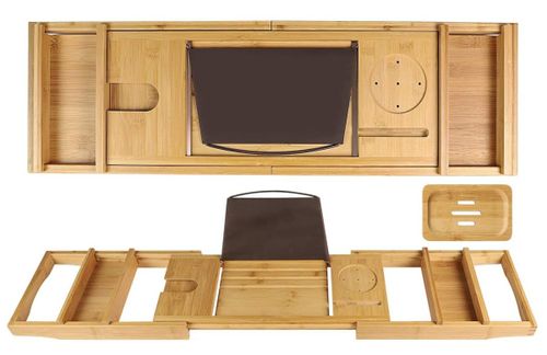 Półka na wannę HALIA bambusowa na Arena.pl