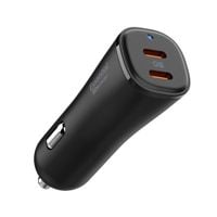 spigen ev502 arcstation essential car charger 50w black