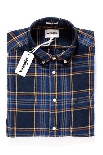 WRANGLER LS 1PKT BUTTON DOWN NAVY W5883OK35 L na Arena.pl