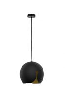 Lampa wisząca 1xE27 MALAGA BLACK 401