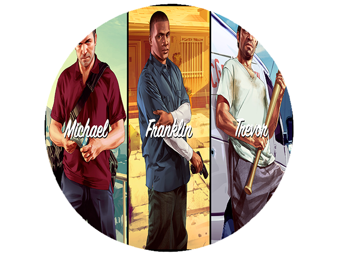 Podkładka pod myszkę GTA zdjęcie 2