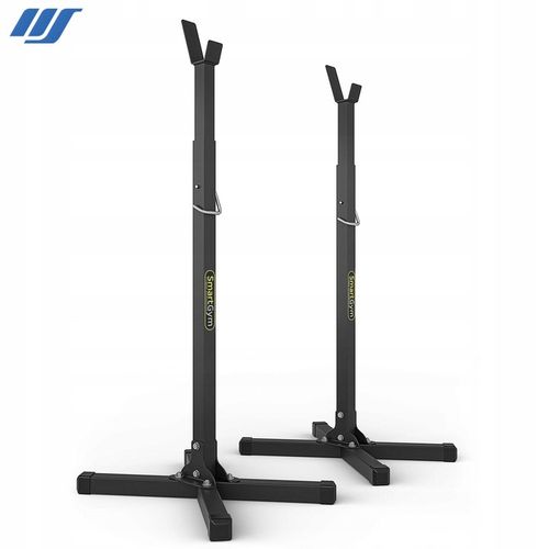 Stojaki pod sztangę regulowane do ćwiczeń siłownia asekuracja SmartGym na Arena.pl