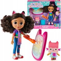 KOCI DOMEK GABI LALKA 20 CM FIGURKA TEKTURZĄTKO ZESTAW ARTYSTYCZNY + AKC.