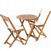 Zestaw Balkonowy CAROL Krzesła Stolik FDZN 4003-T