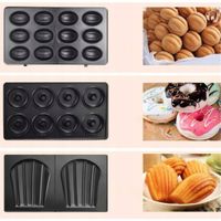 MASZYNA DO ŚNIADAŃ 6W1 750W EKSPRES GOFROWNICA TOSTER GRILL KOMPAKTOWY
