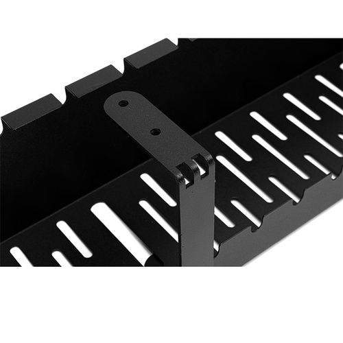 ORGANIZER DO KABLI NA PRZEWODY POD BIURKO BLAT KOSZYK PÓŁKA METALOWA na Arena.pl