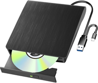 Yaeonku Zewnętrzny Napęd Blu Ray Nagrywarka DVD CD USB 3.0 Typ C Slim