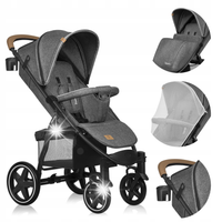 Wózek spacerowy do 22 kg bezobsługowe koła + akcesoria gratis LIONELO ANNET