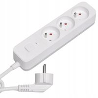 Listwa Zasilająca Antyprzepięciowa Przedłużacz 3 gniazda 1.5m SAVIO LZ-07