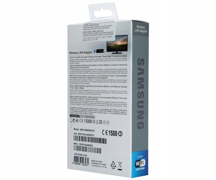 Oryginalny adapter WiFi do telewizora Samsung zdjęcie 3