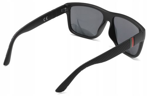 OKULARY PRZECIWSŁONECZNE MĘSKIE POLARYZACYJNE Z ETUI GRATIS DUŻE CZARNE na Arena.pl