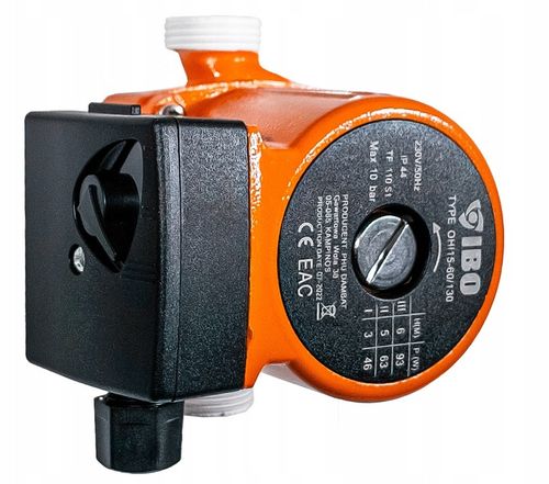 POMPA OBIEGOWA CYRKULACYJNA 3 BIEGOWA 15-60/130 SOLIDNA MOCNA WYDAJNA IBO na Arena.pl