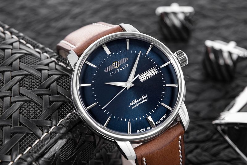 zegarek męski zeppelin atlantic automatic 8466-3 + box zdjęcie 5