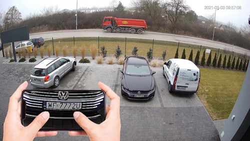 ZEWNĘTRZNA TUBOWA KAMERA IP 5 MPx POE ONVIF MIKROFON BIAŁA TUBA DVS IP POE na Arena.pl