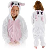 Piżama jednoczęściowa dziecięca królik kigurumi prezent strój 122-128