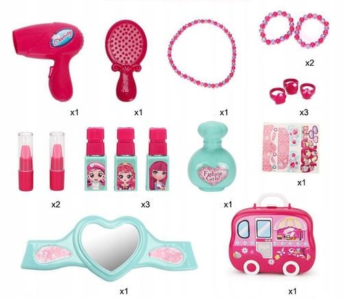 mała toaletka w walizce  008-917a na Arena.pl