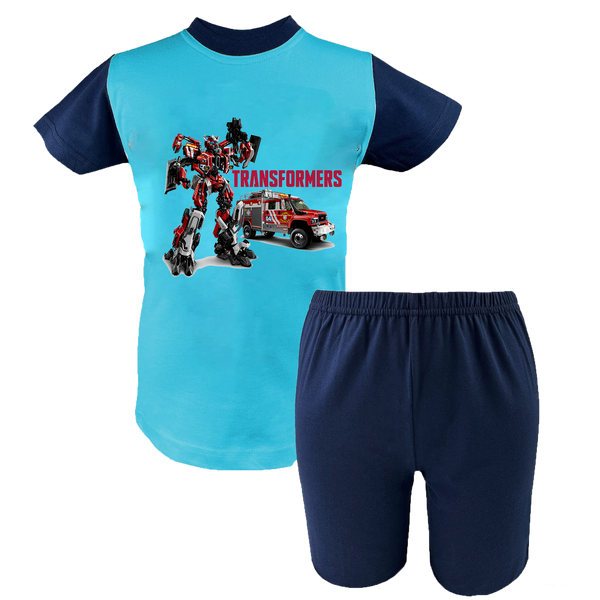 Krótka Piżama dziecięca Transformers zdjęcie 1