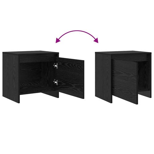 Szafka Nocna Czarny dąb 45 x 34 x 44,5 cm na Arena.pl