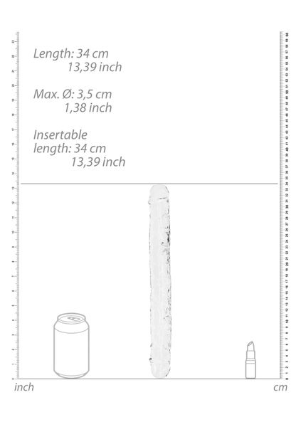 Realistic Double Dong - 13'' / 34 cm zdjęcie 5