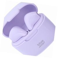 Wireless earbuds Blue Star TWS fioletowe BT 5.3 do iPhone 13
