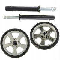 Kółka do taczki ogrodowej LOAD&GO wózek dwukołowy IWO95 tworzywo sztuczne