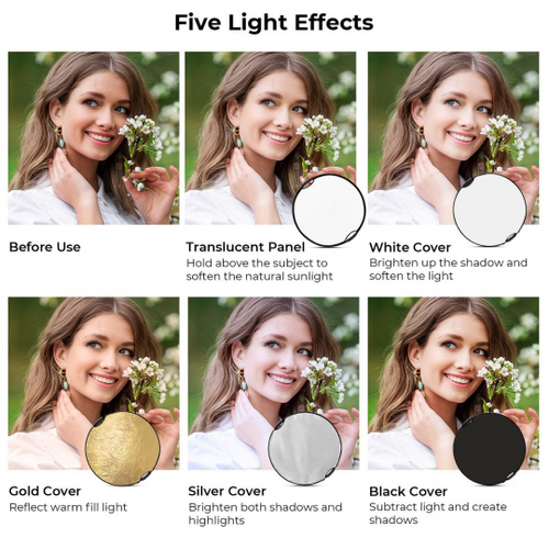 Blenda K&F Concept 5w1 - 60 cm na Arena.pl