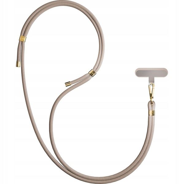 Smycz do telefonu 3MK EasyClip Elite Beżowy zdjęcie 9