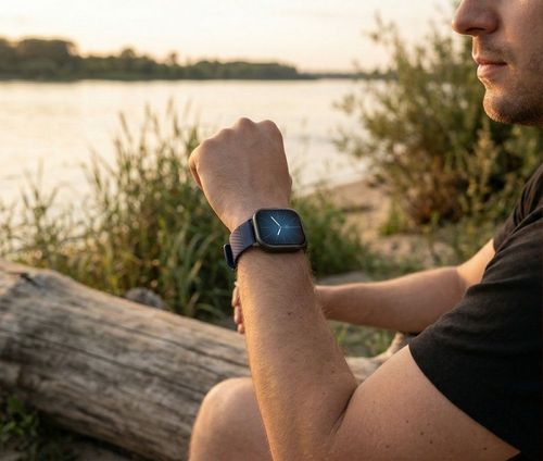 smartwatch gravity czarny pasek + bransoleta gt43-5 na Arena.pl