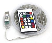 Lampki choinkowe 100led barwny sznur 10m do oplatania 5VUSB pilot BT