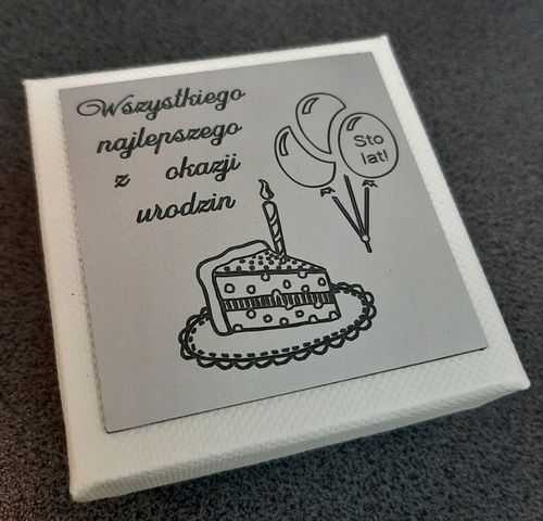 KOMPLET SREBRNY nieskończoność linia serca+GRAWER na Arena.pl