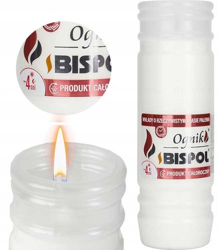 bispol - wkład zalewany ognik wp4 - 24 szt. na Arena.pl