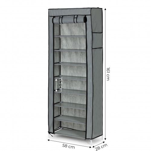 SZAFA MATERIAŁOWA MODERNHOME 9 PÓŁEK Z KIESZENIĄ BOCZNĄ na Arena.pl