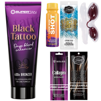 Supertan Black Tattoo + Gratisy