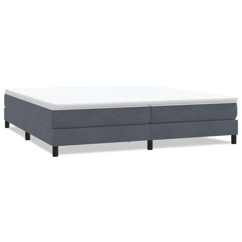 Łóżko typu Box Spring bez materaca Ciemnoszary 200x220 cm na Arena.pl