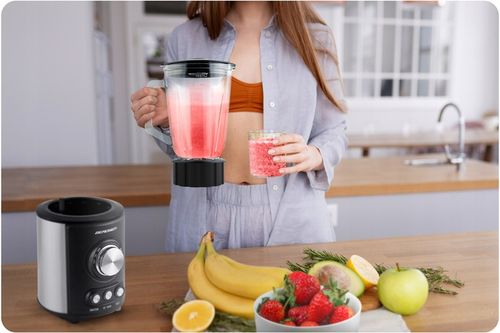 Blender kielichowy duży szklany czarny 800W Berdsen 1,5L na Arena.pl