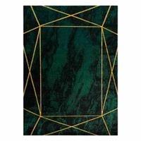 RUG/LU/ESTEMA/MARBLE2/BOTTLEGREEN+GOLD/140x190