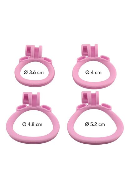 Penis Prison Cock Cage Long Pink zdjęcie 5