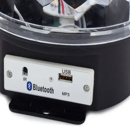 Kula led dyskotekowa mp3 usb projektor bluetooth disco laser magic na Arena.pl
