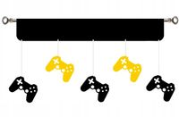 Firana PANEL pady GAME GAMER młodzieżowa GRA 150