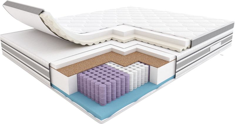 Materac Hybrydowy Hilding Electro 100x200 Tencel zdjęcie 1