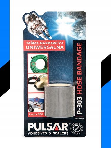 TAŚMA NAPRAWCZA SREBRNA ZBROJONA PULSAR P-303 UNIWERSALNA 3m na Arena.pl